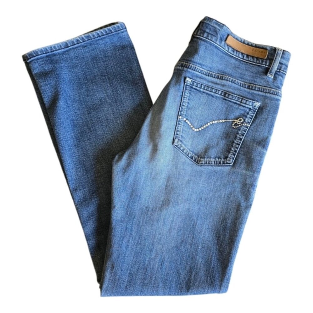 Escada Sport Linda straight leg mid rise jeans size 36/small